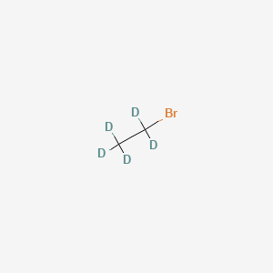 BROMOETHANE-D5 structure, CAS 3675-63-6