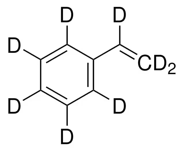 STYRENE-D8 structure, CAS 19361-62-7