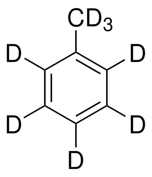 TOLUENE-D8 structure, CAS 2037-26-5