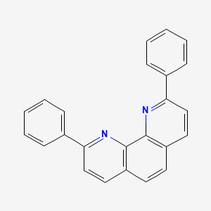 2,9-Diphenyl-1,10-phenanthroline structure, CAS 25677-69-4