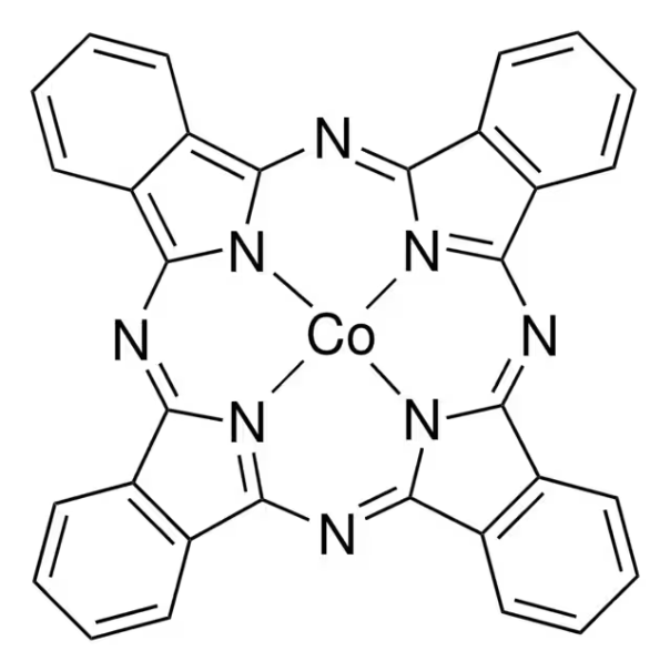 COBALT(II) PHTHALOCYANINE structure, CAS 3317-67-7