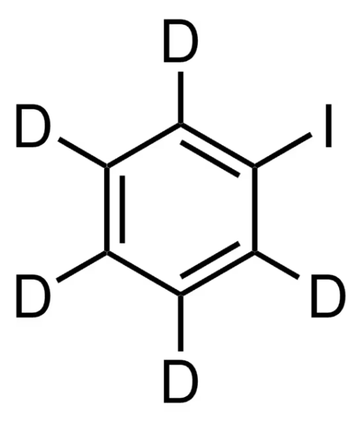 IODOBENZENE-D5 structure, CAS 7379-67-1