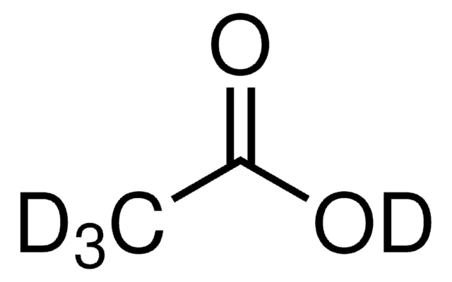 ACETIC ACID-D4 structure, CAS 1186-52-3