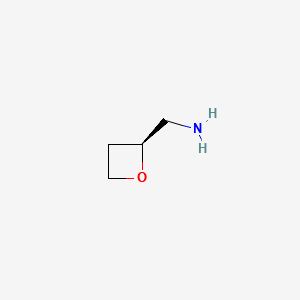 (S)-oxetan-2-ylmethanamine structure, CAS 2091328-57-1