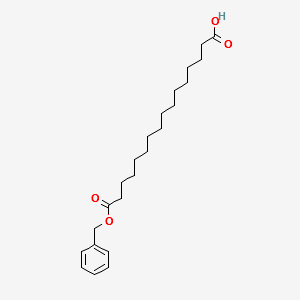 16-(Benzyloxy)-16-Oxohexadecanoic Acid structure, CAS 146004-98-0