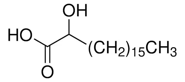 DL-A-HYDROXYSTEARIC ACID structure, CAS 629-22-1