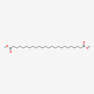Tetracosanedioic acid structure, CAS 2450-31-9