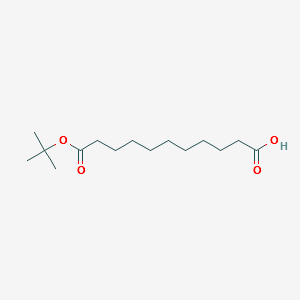 11-(tert-Butoxy)-11-oxoundecanoic acid structure, CAS 1789702-17-5