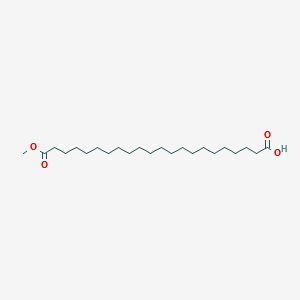 22-methoxy-22-oxodocosanoic acid structure, CAS 7511-30-0