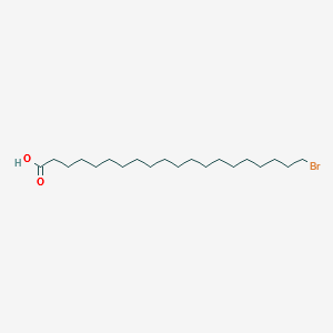 Eicosanoic acid, 20-bromo- structure, CAS 876476-87-8