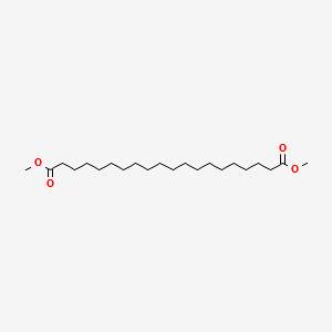 EICOSANEDIOIC ACID DIMETHYL ESTER structure, CAS 42235-38-1