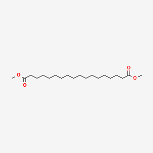 DIMETHYL OCTADECANEDIOATE structure, CAS 1472-93-1