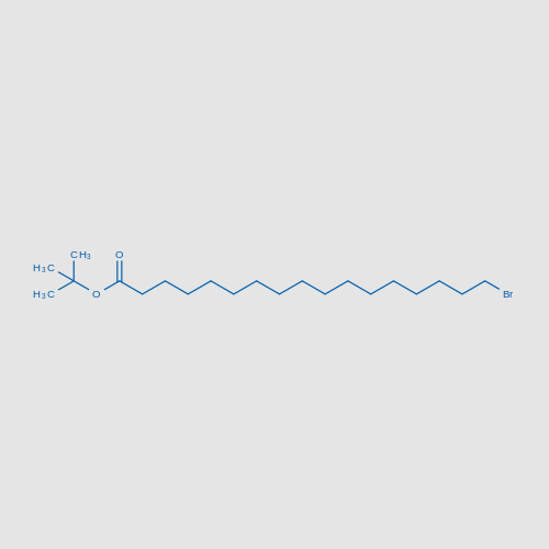 Heptadecanoic acid, 17-bromo-, 1,1-dimethylethyl ester structure, CAS 2428400-70-6