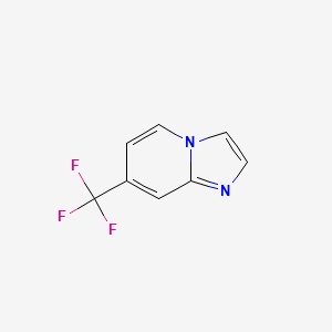 7-Trifluoromethyl-imidazo[1,2-a]pyridine structure, CAS 944580-91-0