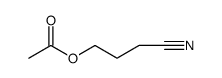 Butanenitrile, 4-(acetyloxy)- structure, CAS 89598-50-5