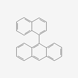 9-(naphthalene-1-yl)anthracene structure, CAS 7424-70-6