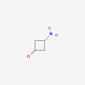 3-Aminocyclobutanone structure, CAS 4640-43-1