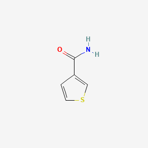 3-THIOPHENECARBOXAMIDE structure, CAS 51460-47-0