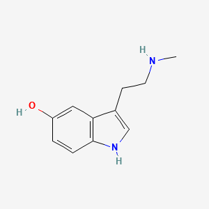 1 Nω-methyl-5-hydroxytryptamine structure, CAS 1134-01-6
