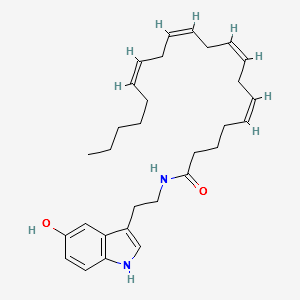 N-Arachidonoylserotonin structure, CAS 187947-37-1