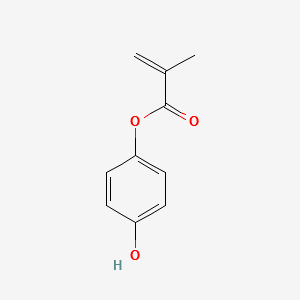 p-hydroxyphenyl methacrylate structure, CAS 31480-93-0