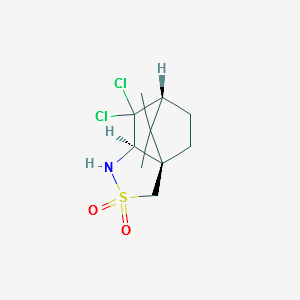 (-)-2,10-(3,3-dichlorocamphor)sultam structure, CAS 204854-09-1