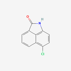 6-CHLORO-1H-BENZO[CD]INDOL-2-ONE structure, CAS 24950-30-9