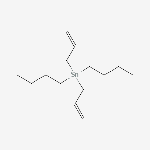 DIALLYLDIBUTYLTIN structure, CAS 15336-98-8
