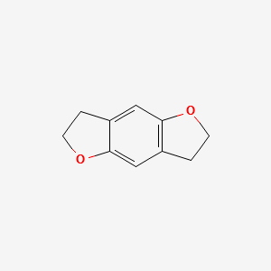 2,3,6,7-Tetrahydro-benzo[1,2-b:4,5-b']difuran structure, CAS 81926-24-1