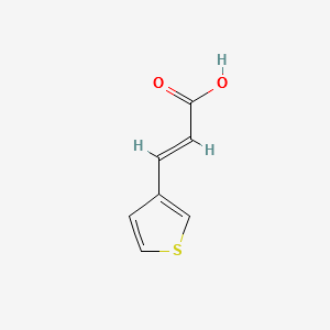 3-(3-THIENYL)ACRYLIC ACID structure, CAS 102696-71-9