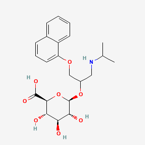 Propranolol Glucoronide structure, CAS 66322-66-5
