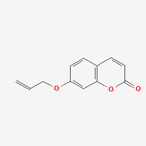 7-Allyloxycoumarin structure, CAS 31005-03-5