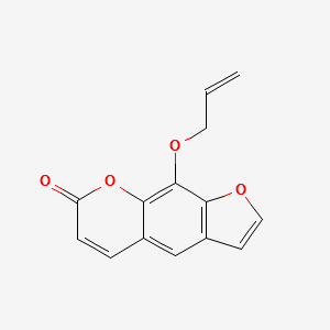 8-Allyloxypsoralen structure, CAS 62188-89-0