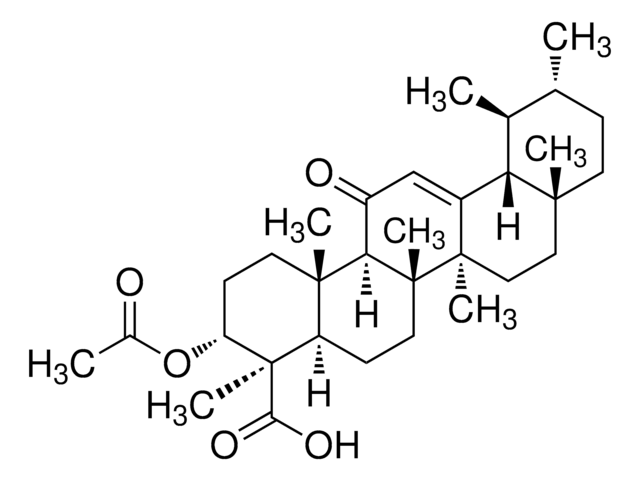 3-Acetyl-11-keto-beta-boswellic Acid structure, CAS 67416-61-9