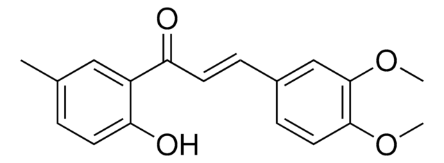 2'-Hydroxy-5'-methyl-3,4-dimethoxy chalcone structure, CAS 169132-94-9