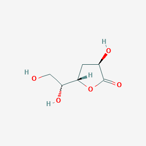 D-ribo-Hexanoic acid, 3-deoxy-, γ-lactone structure, CAS 499-87-6
