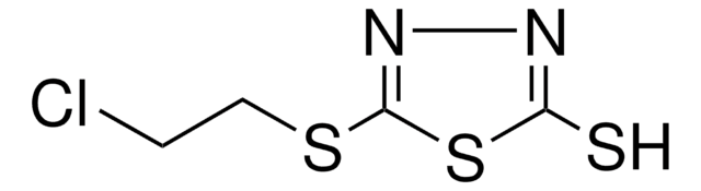 5-[(2-CHLOROETHYL)THIO]-1,3,4-THIADIAZOLE-2-THIOL structure, CAS 142826-71-9
