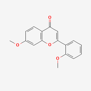 7,2'-Dimethoxy flavone structure, CAS 62536-78-1