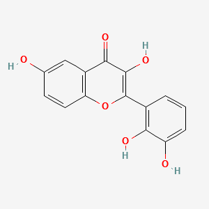 3,6,2',3'-Tetra hydroxy flavone structure, CAS 108239-98-1