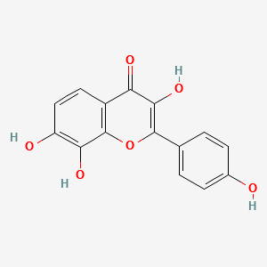 3,7,8,4'-Tetra hydroxy flavone structure, CAS 1429-28-3