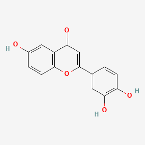 6,3',4'-Tri hydroxy flavone structure, CAS 263407-43-8