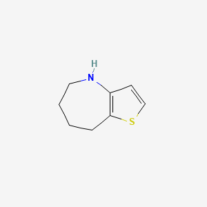 5,6,7,8-TETRAHYDRO-4H-THIENO3,2-BAZEPINE structure, CAS 180340-57-2