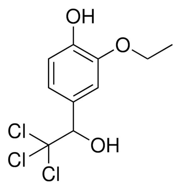 4-2-(1-PIPERIDINYL)ETHOXY PHENOL structure, CAS 100238-42-4