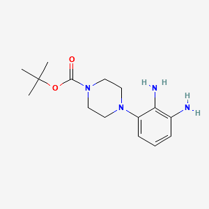 1-BOC-4-(2,3-DIAMINOPHENYL)PIPERAZINE structure, CAS 874279-78-4