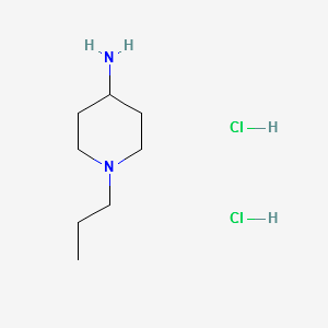 1-Propylpiperidin-4-amine.HCl structure, CAS 1158561-84-2