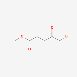 Methyl 5-bromo-4- oxopentanoate structure, CAS 53856-93-2