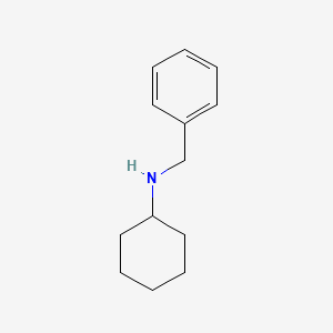 N-BENZYLCYCLOHEXYLAMINE structure, CAS 4383-25-9