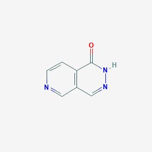 PYRIDO3,4-DPYRIDAZIN-1(2H)-ONE structure, CAS 25381-41-3