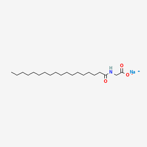Sodium steoryl glycinate structure, CAS 41489-14-9