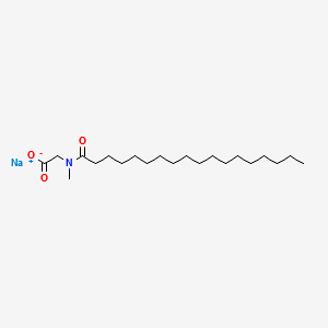 Sodium steoryl sarcosinate structure, CAS 5136-55-0